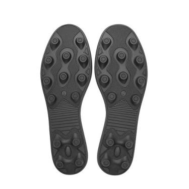 Imagem de solado para chuteira de campo preto emborrachada premium tamanho:40 - 