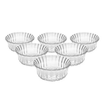 Imagem de 6 Bowls Lyor Angel de Vidro 11cm x 5cm