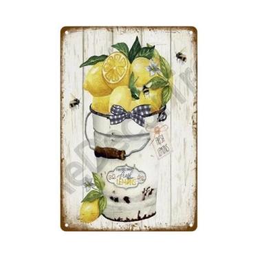 Imagem de Placa De Metal Vintage Com Flores Para Decoração De Parede De Jardim, 