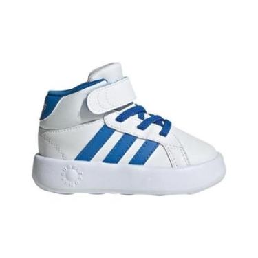 Imagem de Tênis Infantil Adidas Grand Court Mid-Unissex