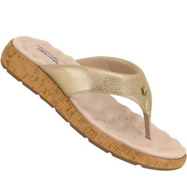 Imagem de Chinelo Modare 7222.101 Feminino, Dourado, 35