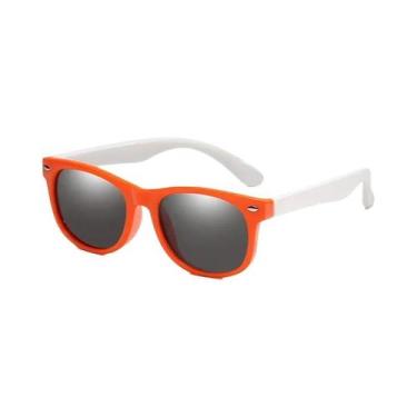 Imagem de Óculos De Sol Polarizados Para Crianças Com Proteção UV, Flexíveis E D