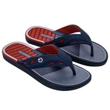 Imagem de Chinelo Masculino Tiras Largas Texturizadas Estiloso Cartago-Masculino