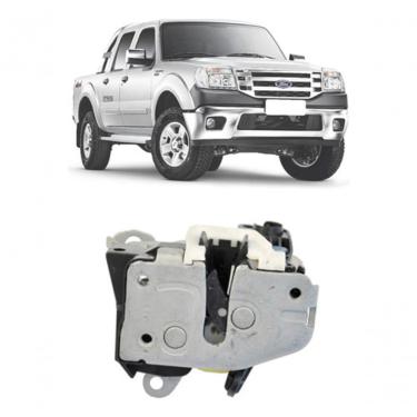 Imagem de Fechadura de Porta Dianteira Esquerda Pré-disposta Ranger 2009 a 2012 Compatível com Mecânica para Elétrica Universal
