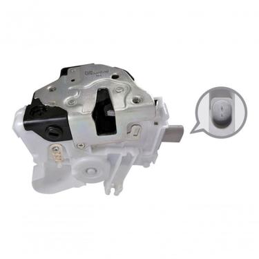 Imagem de Fechadura de Porta Traseira Lado Direito F103 para Volkswagen Gol G5 e Voyage G5 Após 2008 Elétrica Modelo Original