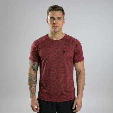 Imagem de Camiseta Masculina Raglan Básica Dry Leve Confortável Treino-Masculino