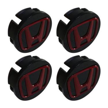 Imagem de Jogo de Carlotinhas 58mm Centro de Roda Honda FIT Civic City - RRT