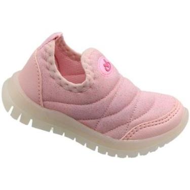 Imagem de Tênis Infantil Baby Via Vip Sem Cadarço Feminino-Feminino