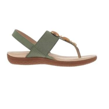 Imagem de SANDALIA MODARE FEMININA RASTEIRA CASUAL 7125.247 VERDE-Feminino