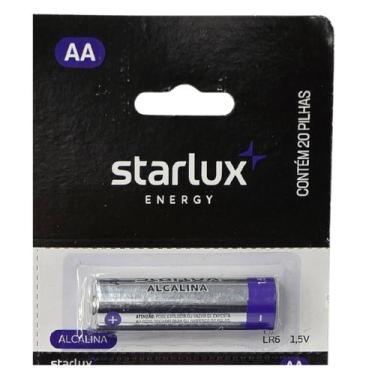 Imagem de Pilha Alcalina AA Starlux 1,5V com 1 unidades