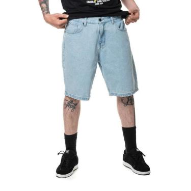 Imagem de BERMUDA JEANS WORKER BAGGY SHORT BLUE - AZUL CLARO - 46-Unissex
