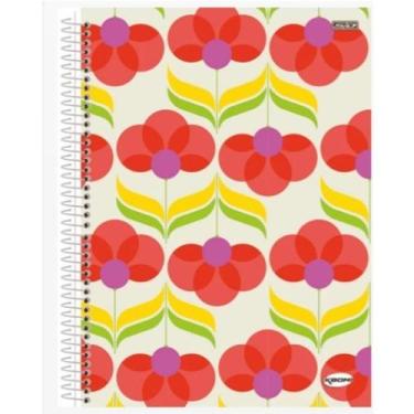 Imagem de Caderno De 15 Materias Ades Kbom Fem 300fls Capas Sortidas - Sao Domin