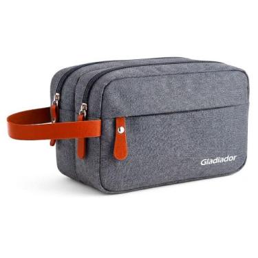 Imagem de Necessaire Masculina - Gladiador NM1 Cor:Cinza, Cinza