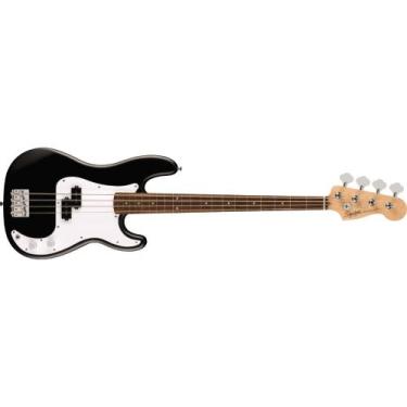 Imagem de Contrabaixo Squier by Fender Debut Precision Bass LRL WPG BLK 0379700 