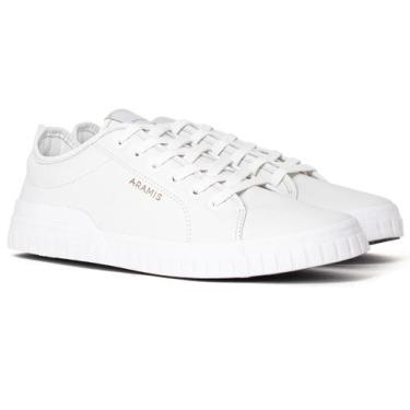 Imagem de Tênis Masculino Aramis Casual Deep Leather Couro Confortável Costurado