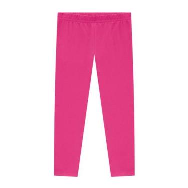 Imagem de Calça Legging Infantil Molecotton Rosa Inverno Brandili, 1