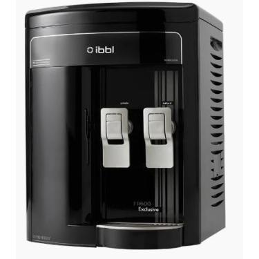 Imagem de Purificador de água ibbl Exclusive Preto - Motor Compressor, 110V