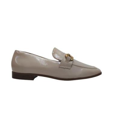 Imagem de Sapato Estiloso Casual Feminino Via Marte 075017-01, Bege, 37