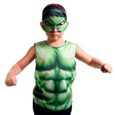 Imagem de Fantasia Pop Infantil Incível Hulk Super Magia Novabrink - Novabrink I