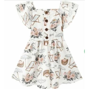 Imagem de Vestido Infantil Milon, Off white, 12-18
