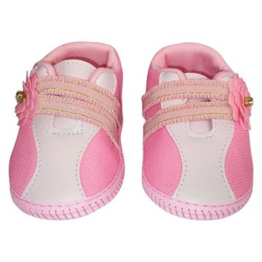 Imagem de Calçado Tênis Bebe Kids Baby C/ sola Mini Diva Tam 14 ao 17, Rosa, 17 