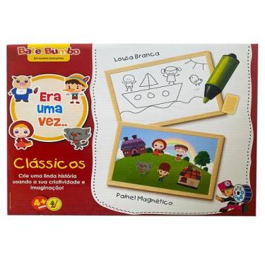 Imagem de Painel Magnético Era Uma Vez...Clássicos Brinquedo Educativo - Bate Bu
