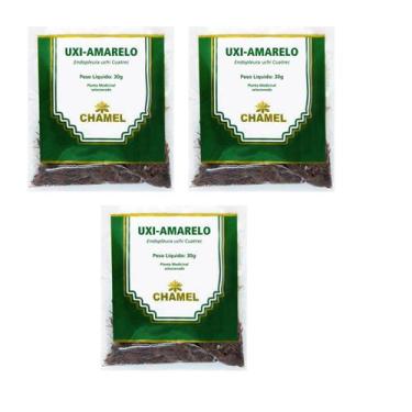 Imagem de Chá Uxi Amarelo Natural Kit 3 Pacotes Chamel