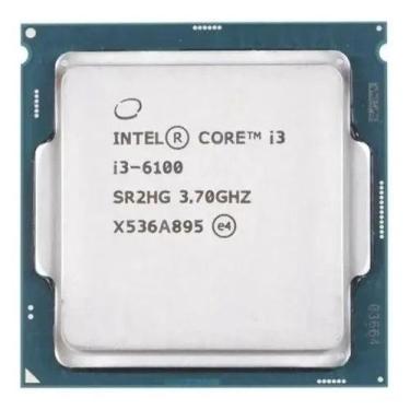 Imagem de Processador LGA 1151 i3 6100 3.70Ghz 6º Geração S/CX - Intel