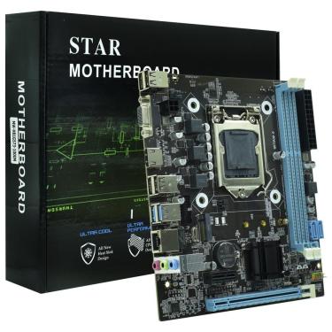 Imagem de Placa Mãe MW-H81G573 Socket LGA 1150 VGA DDR3 Alta Qualidade Uso Profissional e Pessoal Star