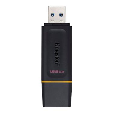 Imagem de Pen Drive Exodia USB 3.2 128GB Desempenho Confiavel Durabilidade Preto Kingston DTX-128GB