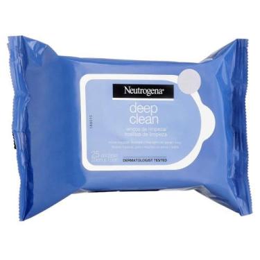 Imagem de Lenços Demaquilantes Neutrogena Deep Clean 25x1 - Johnsons
