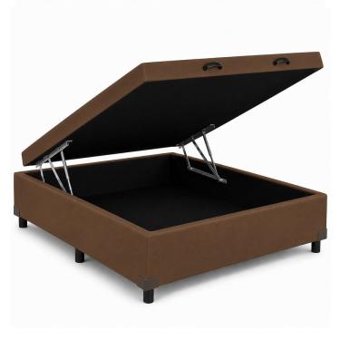 Imagem de Base Cama Box Baú Viúva 128x188x36