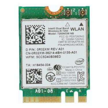 Imagem de Placa Wireless-n Dual Band 7260ngw Optiplex 3030 5547 0r02xm - Dell