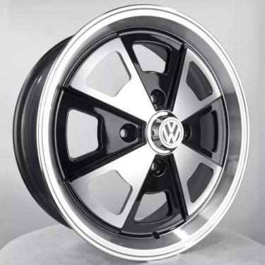 Imagem de Kit 4 Rodas Aro 14 4x130 VW Fusca BD Krmai R84