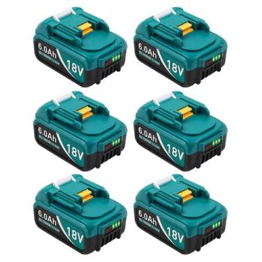 Imagem de Bateria Twupixy 18V 6000 mAh compatível com Makita BL1860B
