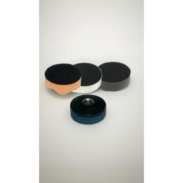 Imagem de Kit 3 Boinas Polimento + Suporte 3 Polegadas - Congratulations Store