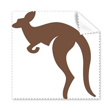 Imagem de Pano de limpeza marrom estilo canguru sabor Austrália, 5 peças