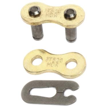 Imagem de JT Chain JTC520HDSGBSL (série 520) Ouro sem O-ring tipo clipe de conexão