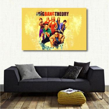 Imagem de Quadro decorativo The Big Bang Theory - Tela em Tecido 1