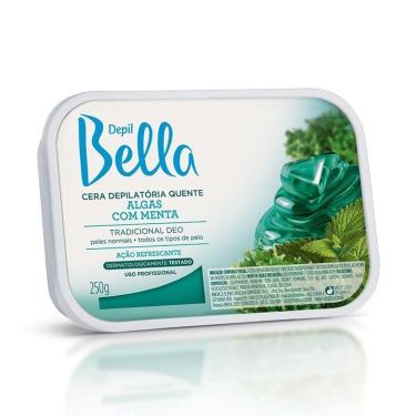 Imagem de Cera Depil Bella Verde Algas Com Menta 250g