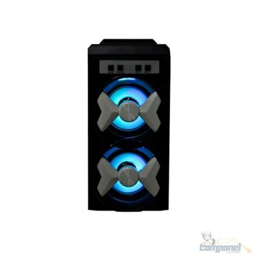 Imagem de Caixa de Som Bluetooth Portatil Com Led 5w de Potencia  Max-580SP