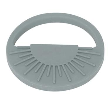 Imagem de Brinquedo de mordedor de silicone para bebê seguro semicircular sol fácil de segurar mordedor molar infantil mordedor molar infantil mordedor de bebê brinquedos de mastigação(002 Verde Exército)