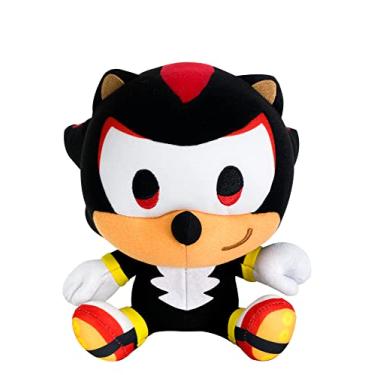 Imagem de Great Eastern Sonic The Hedgehog SD Shadow The Hedgehog Sitting Plush 7" A