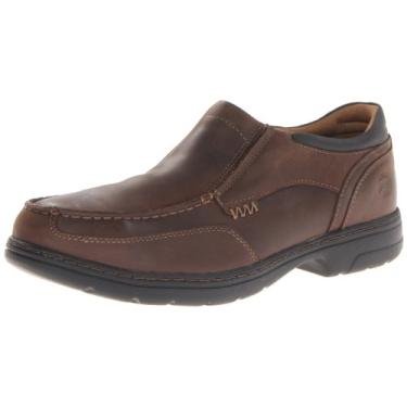 Imagem de Timberland PRO Branston Moc-Toe Sapato de trabalho masculino sem cadarço, Marrom, 8.5