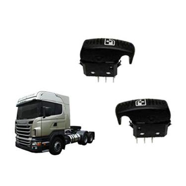 Imagem de PAR INTERRUPTOR DO VIDRO EETRICO DA PORTA PARA SCANIA SERIE 4