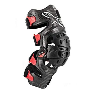 Imagem de Alpinestars – Joelheira masculina Bionic-10 Off-Road Motocross – direita, preta/vermelha, GG