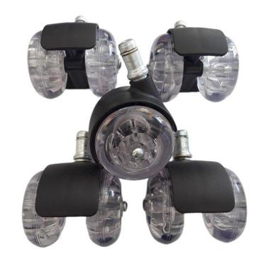 Imagem de Rodizio Para Cadeira De Escritório Roda De Gel Kit S91 A Mf