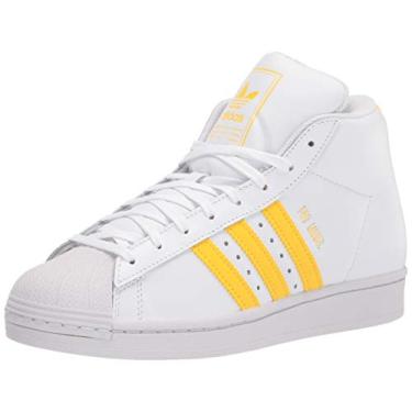 Imagem de adidas Originals Kids' Pro Model Sneaker, White/Wonder/Gold foil, 5.5