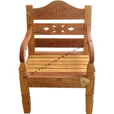 Imagem de Poltrona Rústica Carola em Madeira de Demolição - Cód 43