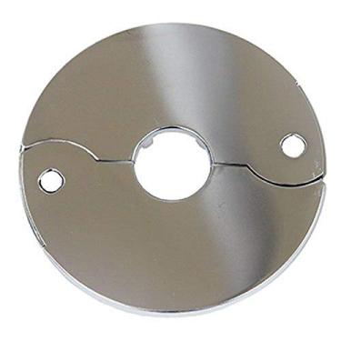 Imagem de LASCO 03-1551 Flange dividida para piso e teto cromado serve para tubo de ferro de 0,95 cm ou cobre de diâmetro interno de 1,27 cm